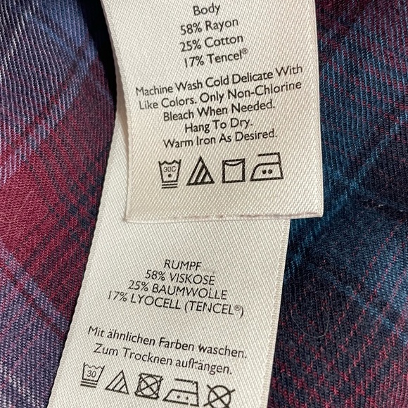 Eddie Bauer Light Flannel - Picture 5 of 5